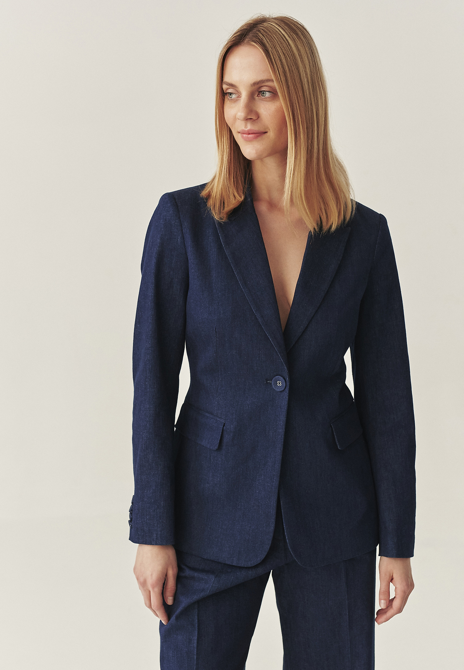 DENIM JAKNA S PASOM - LAMIA DENIM JAKNA S PASOM - LAMIA MODRA 114364