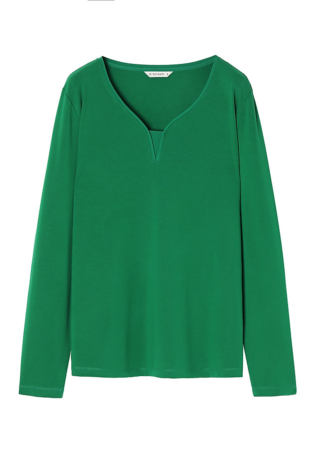 LADIES’ BLOUSE WITH DECORATIVE NECKLINE LAKATI LADIES’ BLOUSE WITH DECORATIVE NECKLINE LAKATI ZIELONY 6