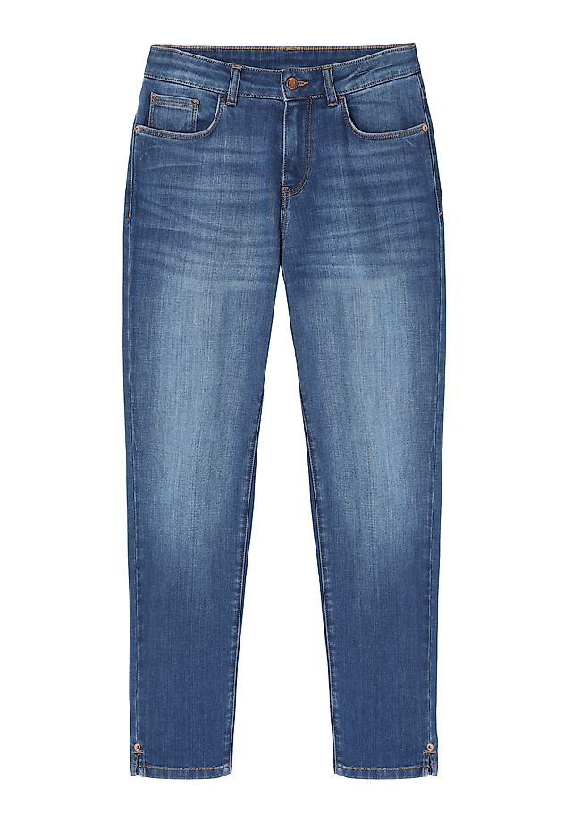 LADIES’ FITTED DENIM JEANS - RENA 1 LADIES’ FITTED DENIM JEANS - RENA 1 NIEBIESKI 5