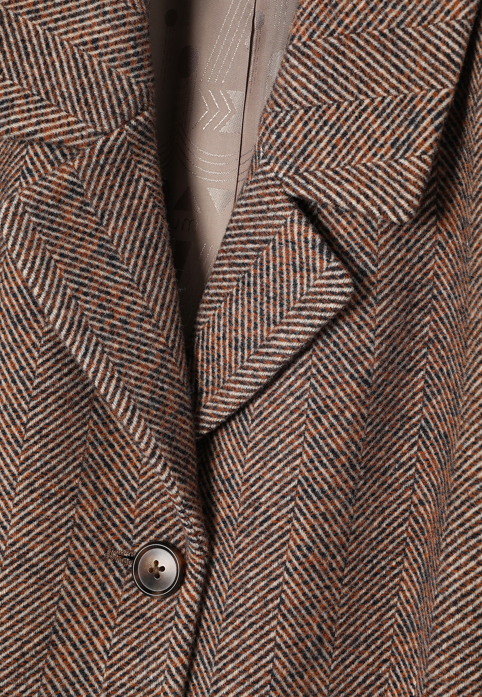 WOOL HERRINGBONE COAT - SEWI WOOL HERRINGBONE COAT - SEWI BEIGE 115716
