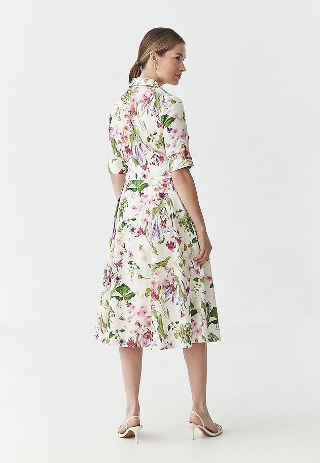 COTTON FLORAL DRESS - NIKI 2 COTTON FLORAL DRESS - NIKI 2 MULTIKOLOR 4