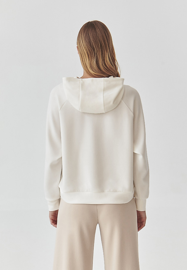 LADIES’ RAGLAN HOODIE - VIOLETTA LADIES’ RAGLAN HOODIE - VIOLETTA ECRU 4