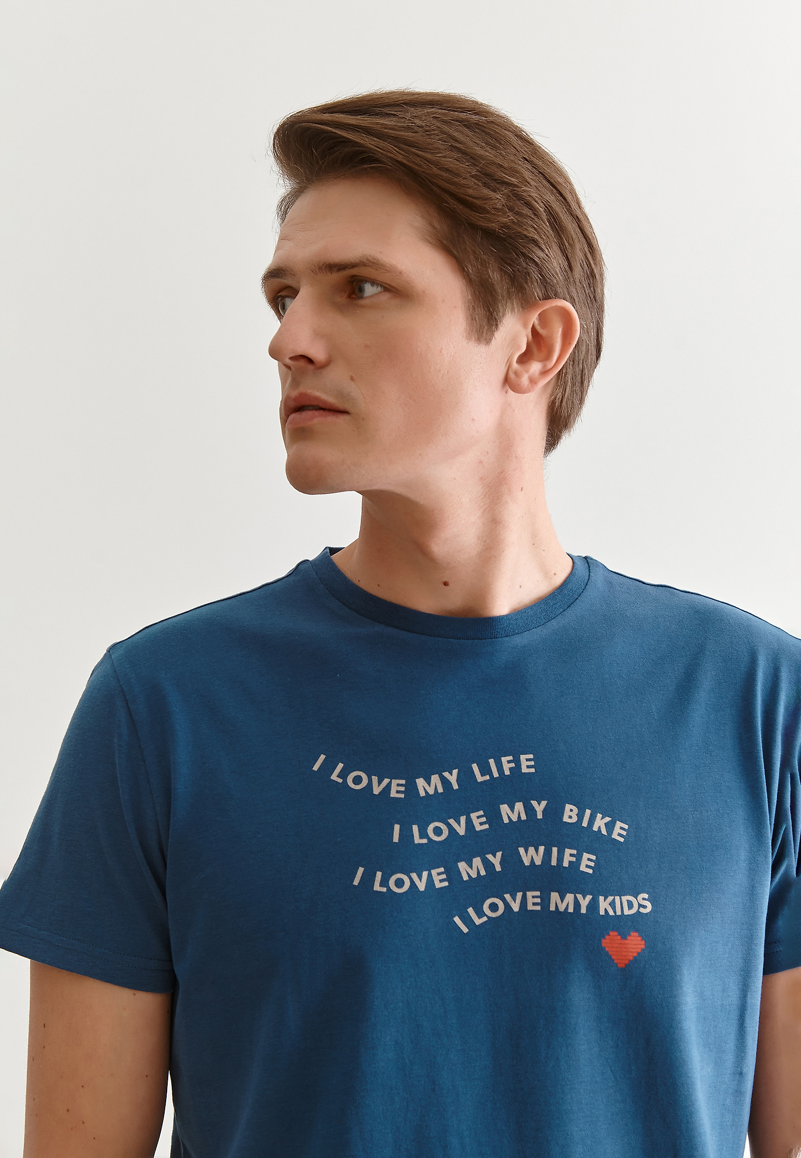 T-SHIRT MĘSKI Z BAWEŁNY MIKIN 6 T-SHIRT MĘSKI Z BAWEŁNY MIKIN 6 NIEBIESKI 76533