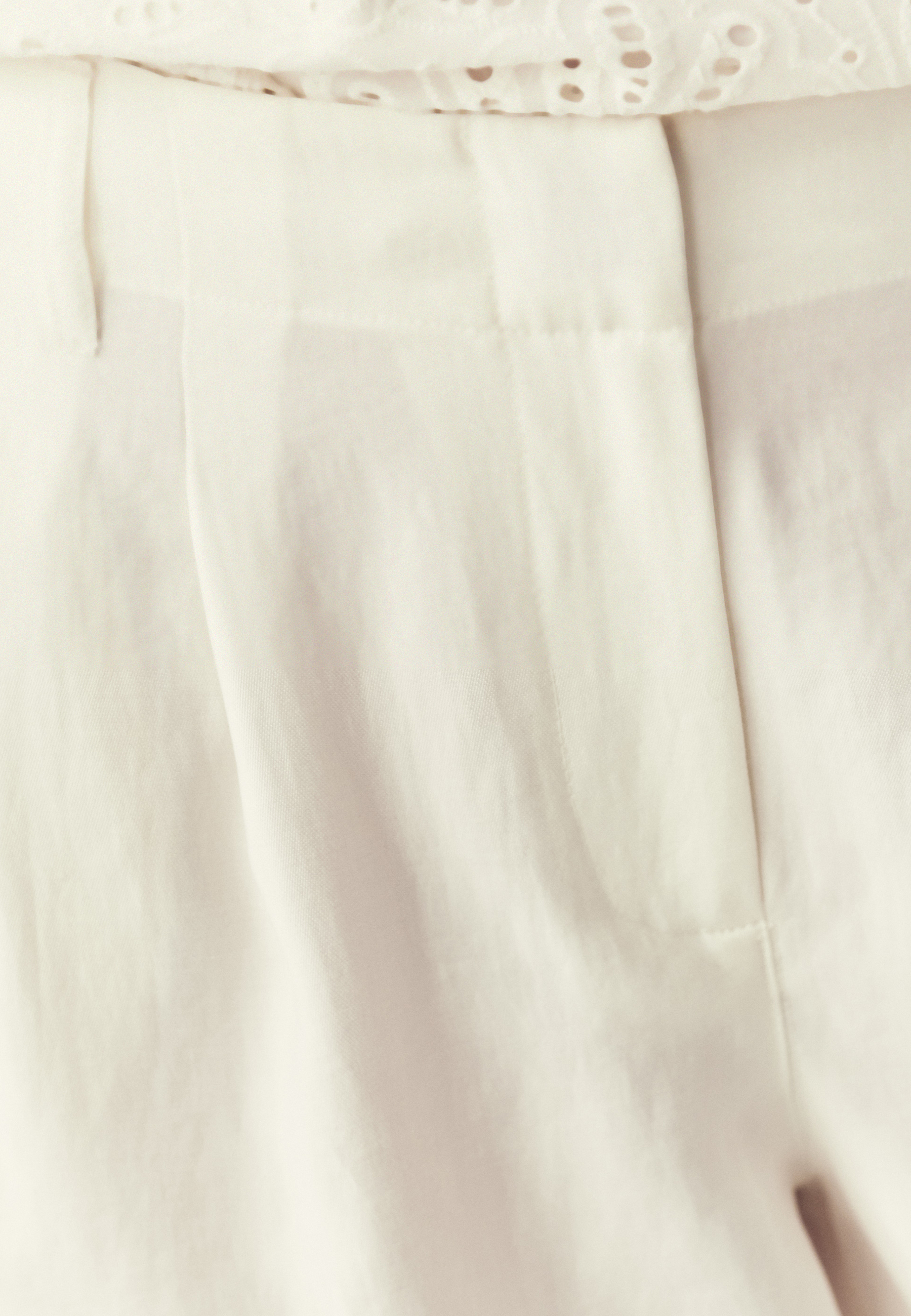 TKANINOWE SPODNIE Z WISKOZĄ - ZAROKINE 1