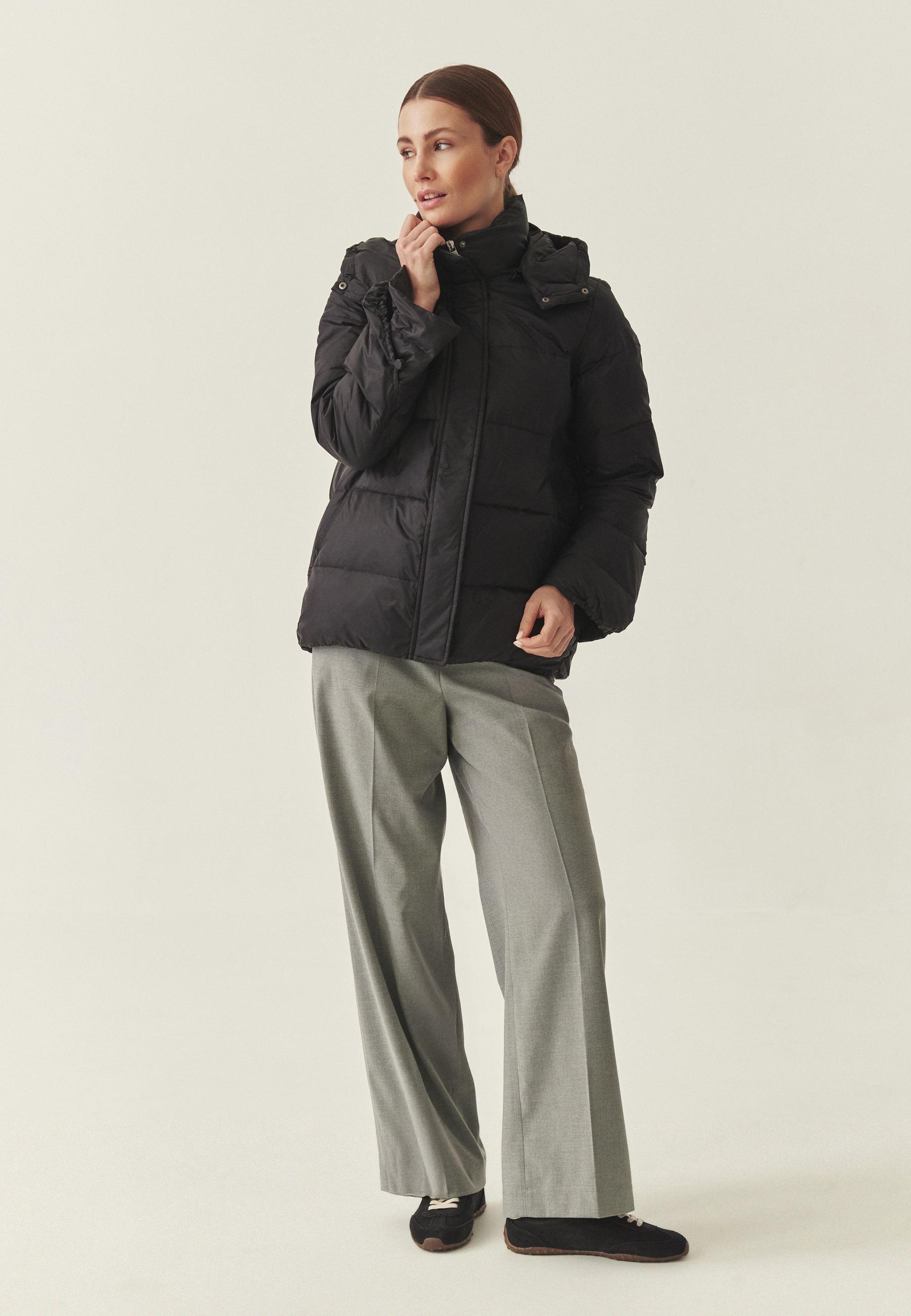 LIGHTWEIGHT JACKET WITH DOWN FILLING - SAWANA