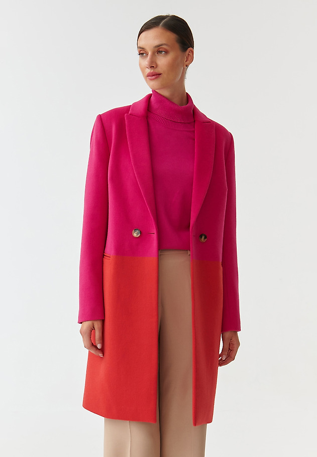TWO-TONE LADIES’ COAT SOWIA 2 TWO-TONE LADIES’ COAT SOWIA 2 MULTIKOLOR 1