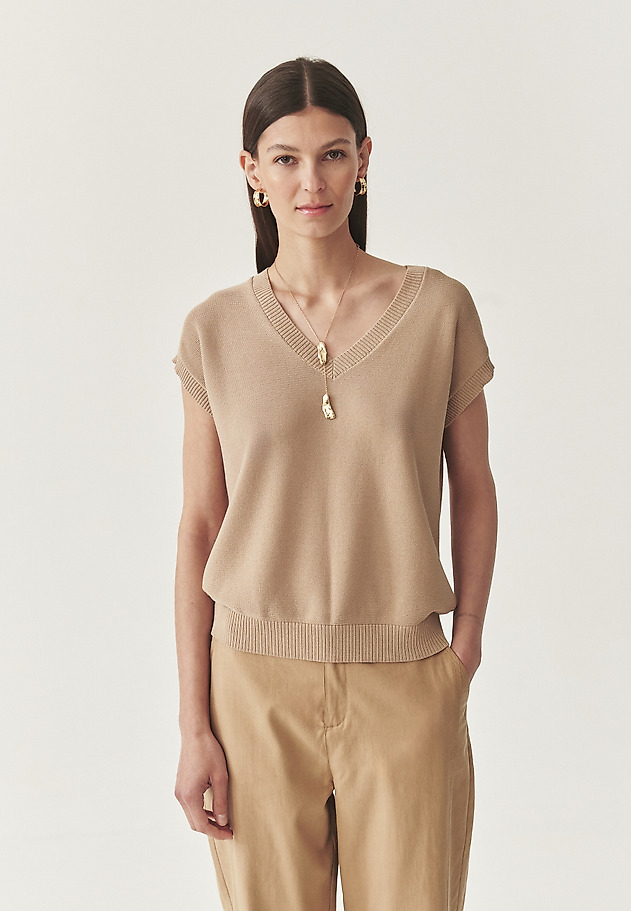 CLASSIC BLOUSE KÉNYELMES FAGYIANYAGBÓL - EZALJA CLASSIC BLOUSE KÉNYELMES FAGYIANYAGBÓL - EZALJA BÉZS 2