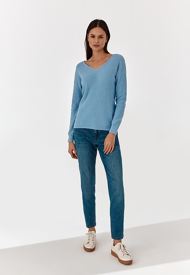 LADIES' SWEATER LAURA LADIES' SWEATER LAURA BLUE 5