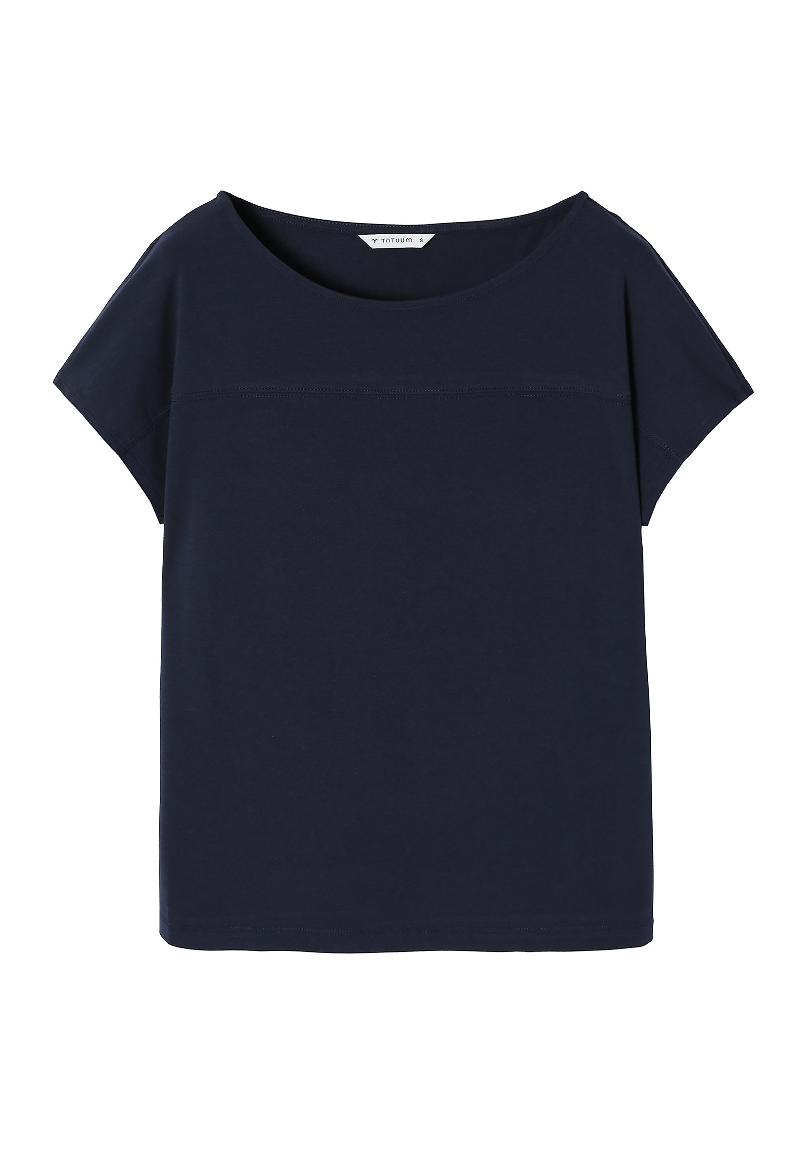 LADIES’ BLOUSE WITH MINI KIMONO SLEEVES - MANDINI LADIES’ BLOUSE WITH MINI KIMONO SLEEVES - MANDINI NAVY BLUE 97978