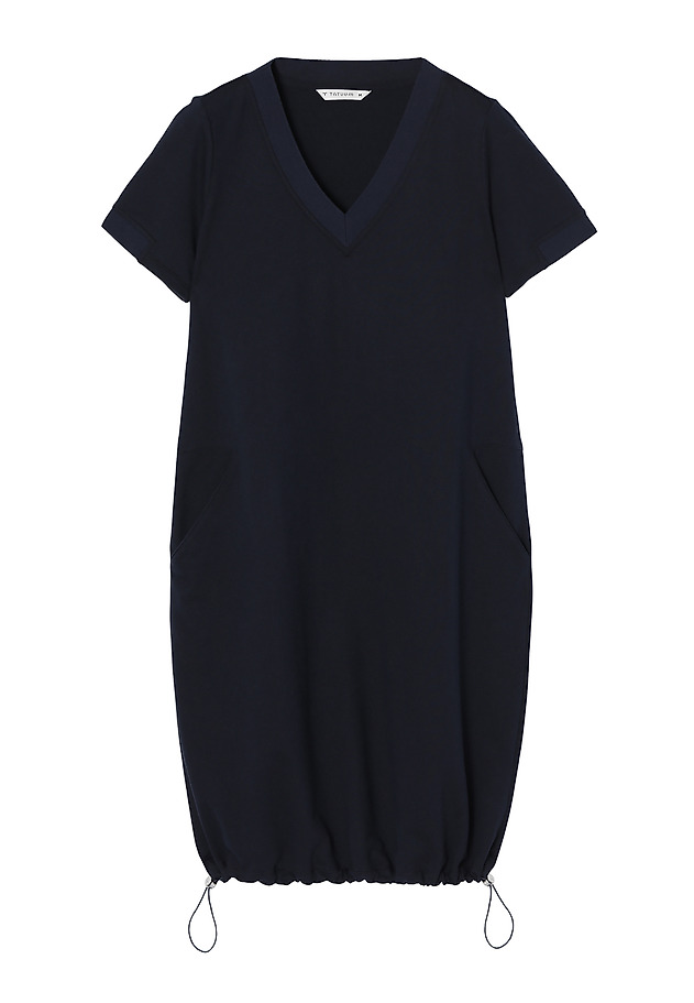 SHORT-SLEEVE KNITWEAR DRESS NAJESTI SHORT-SLEEVE KNITWEAR DRESS NAJESTI NAVY BLUE 7