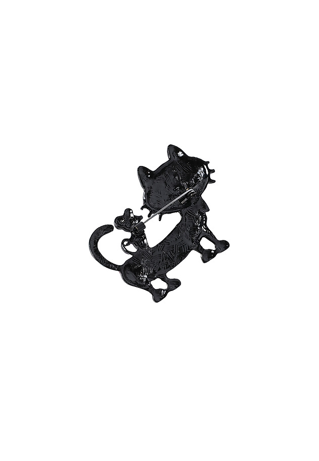 BROȘĂ DECORATIVĂ ÎN FORMĂ DE PISICĂ — YUMI BROȘĂ DECORATIVĂ ÎN FORMĂ DE PISICĂ — YUMI MULTICOLOR 2