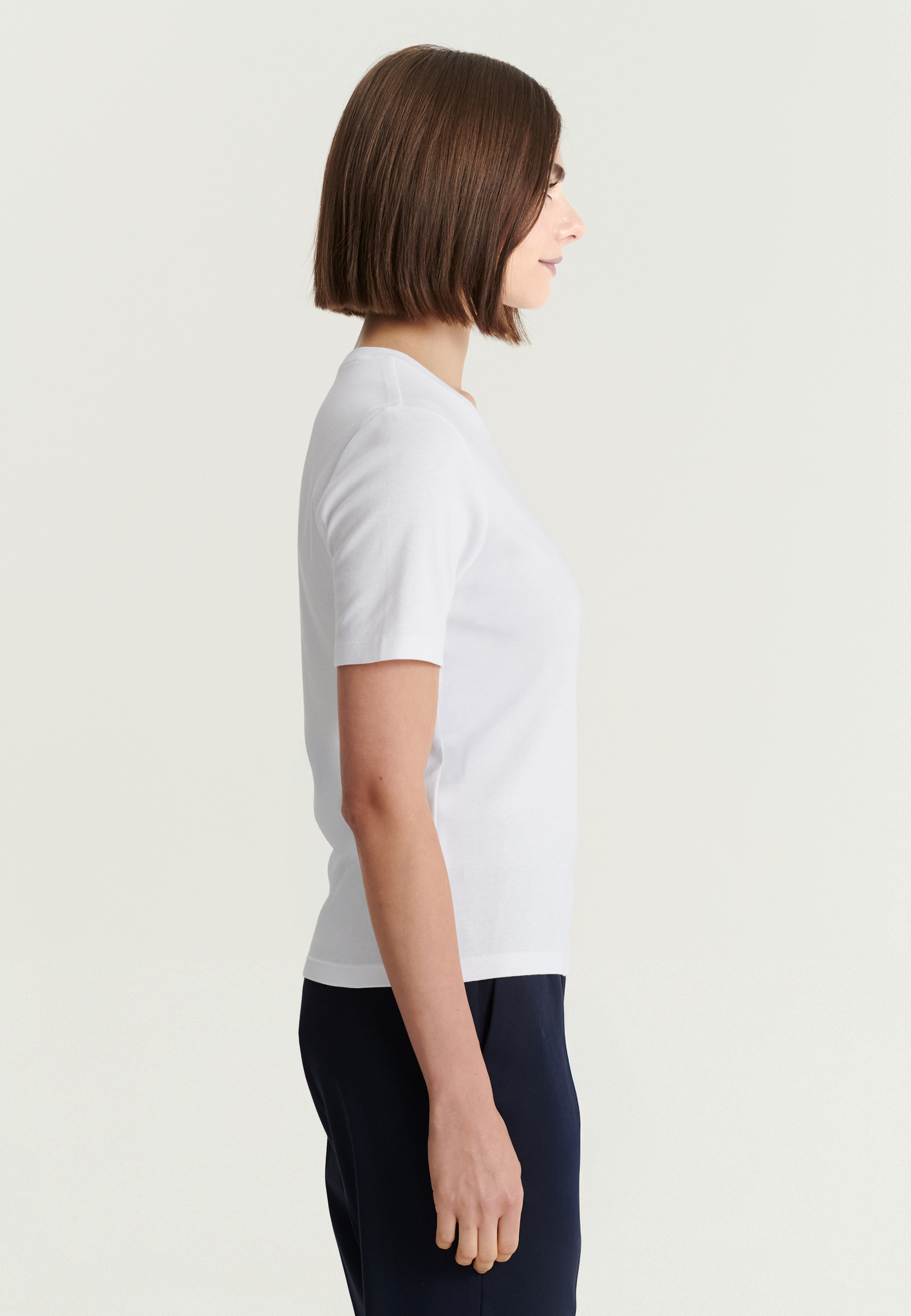 WOMEN'S COTTON T-SHIRT - KIRI WHITE 2