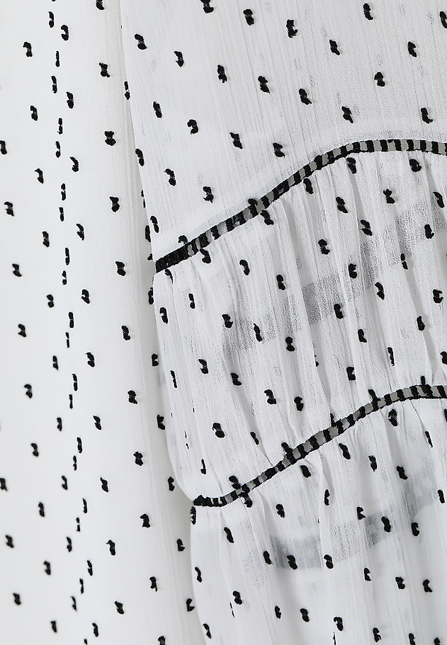 DÁMSKA VZOROVANÁ TEXTILNÁ BLÚZKA S NAFÚKNUTÝMI RUKÁVMI WENEKO DÁMSKA VZOROVANÁ TEXTILNÁ BLÚZKA S NAFÚKNUTÝMI RUKÁVMI WENEKO VIACFAREBNÝ 7