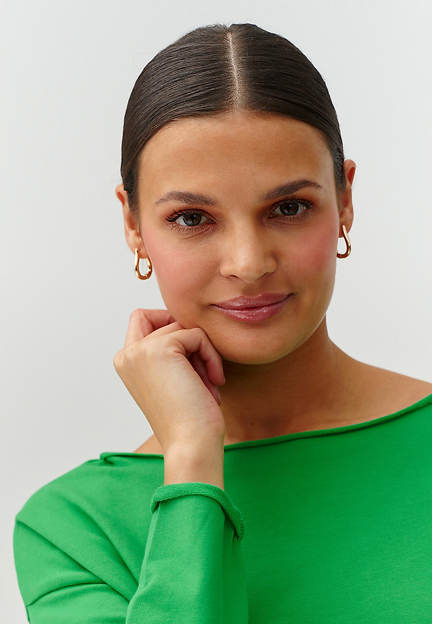 DÁMSKE NÁUŠNICE AGUTA DÁMSKE NÁUŠNICE AGUTA ZLATÁ 1