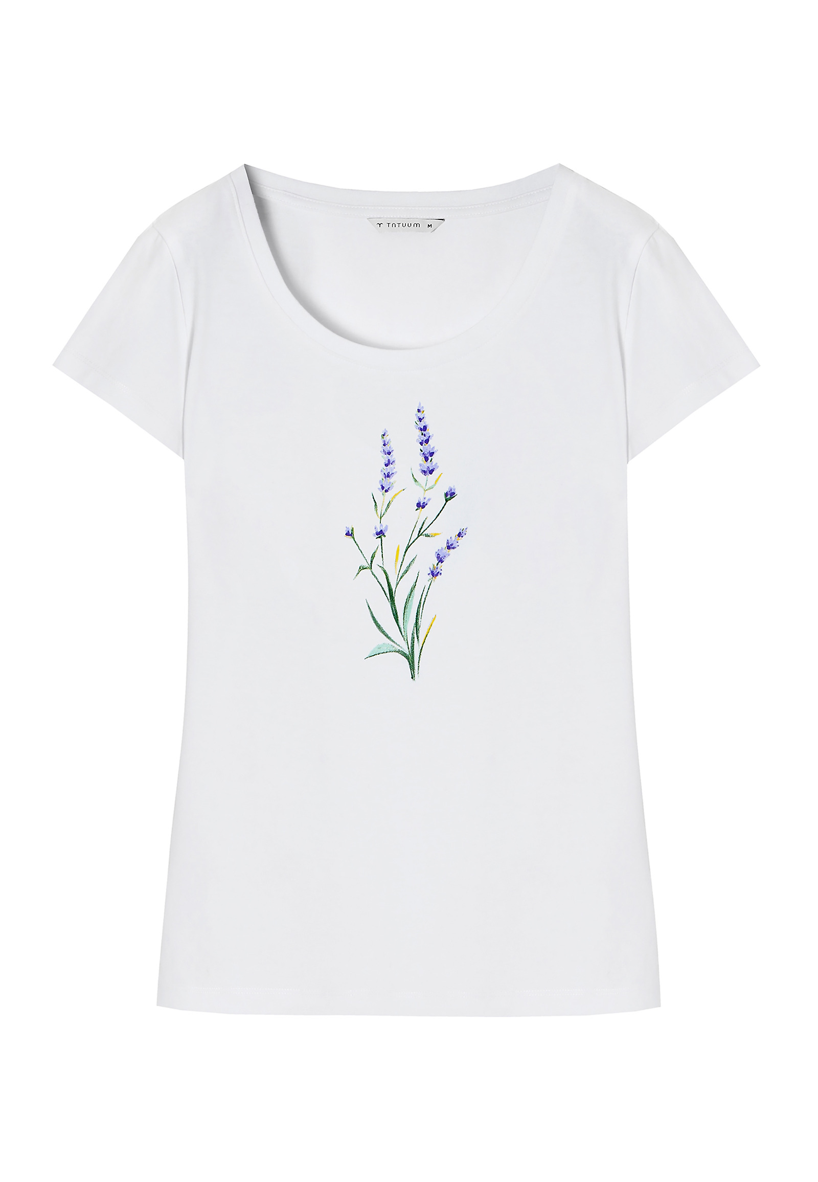 T-SHIRT DAMSKI Z NADRUKIEM ANTONIA 1 T-SHIRT DAMSKI Z NADRUKIEM ANTONIA 1 BIAŁY 88966
