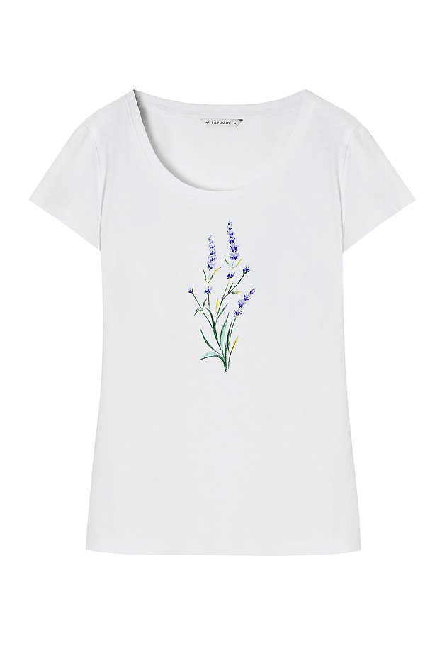 T-SHIRT DAMSKI Z NADRUKIEM ANTONIA 1 T-SHIRT DAMSKI Z NADRUKIEM ANTONIA 1 BIAŁY 5