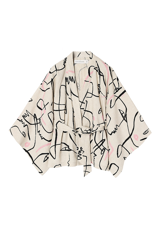 MODERN NŐI KIMONO BLAZERSÖTÉT ÖVVEL - KIMONI 1 MODERN NŐI KIMONO BLAZERSÖTÉT ÖVVEL - KIMONI 1 TÖBBSZÍNŰ 8