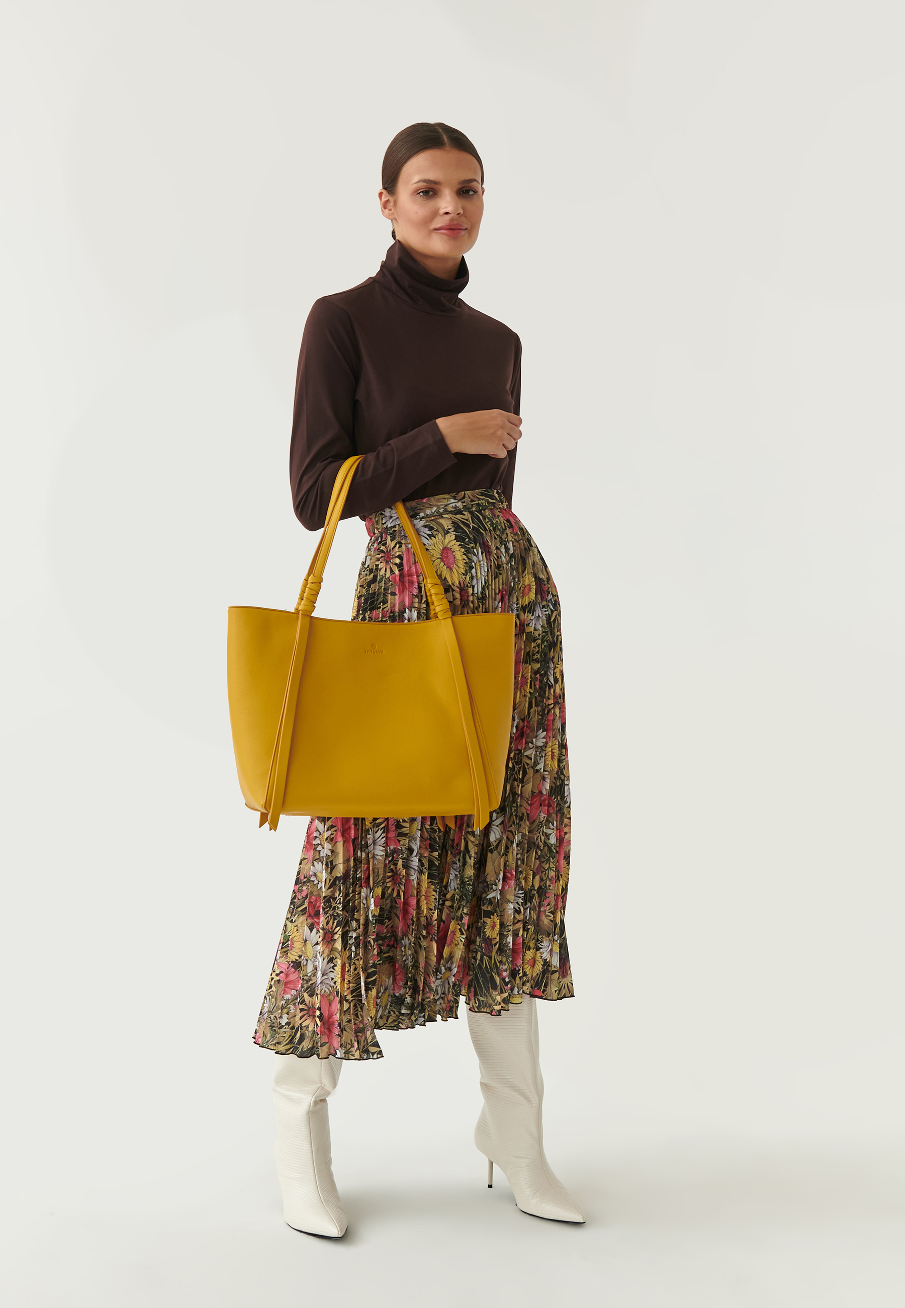 KLASYCZNA BLUZKA DAMSKA Z GOLFEM GOLTIKA