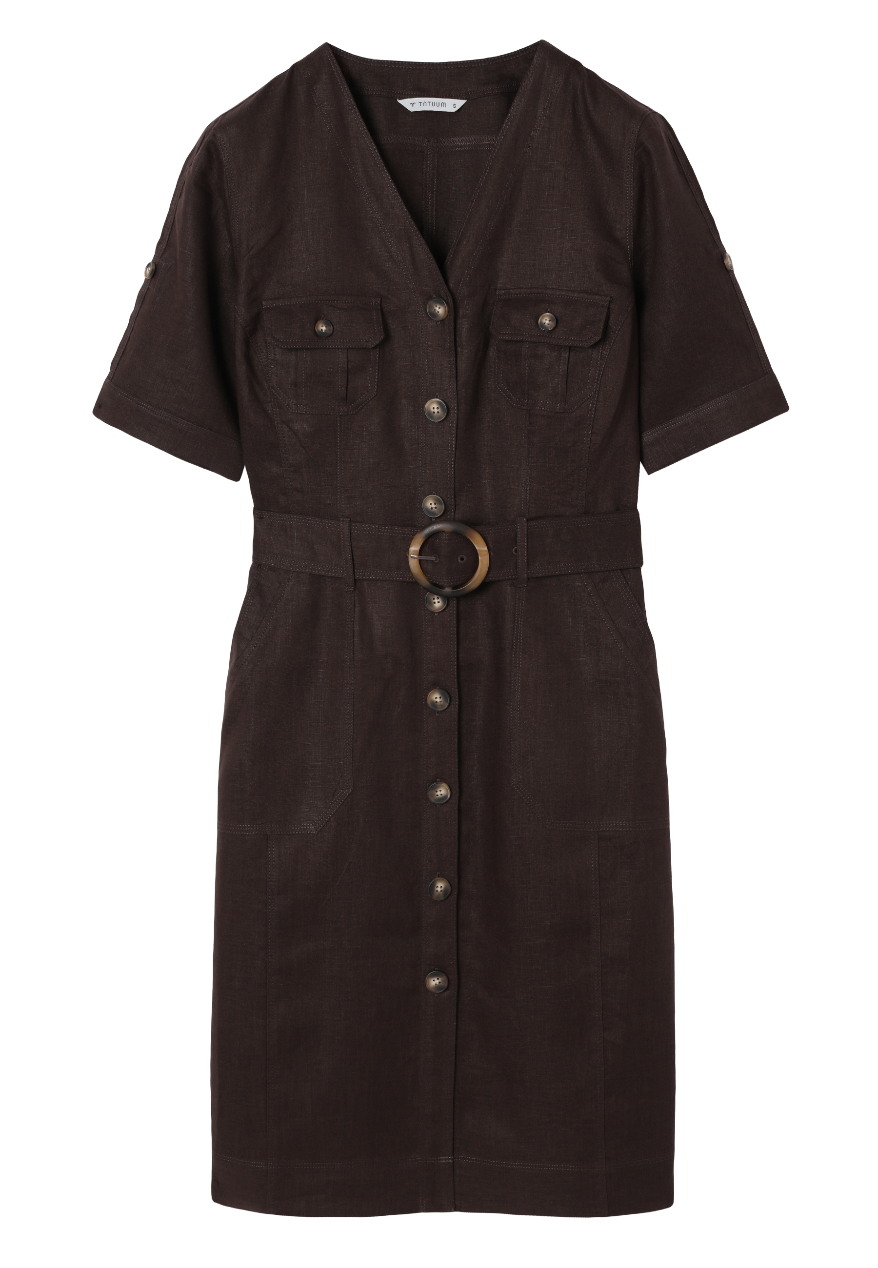 LNĚNÉ KOŠILOVÉ ŠATY – SOFORIA