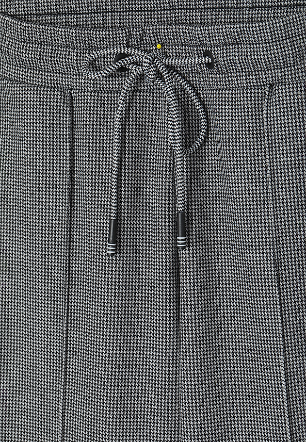 SPODNIE DAMSKIE DZIANINOWE W DROBNĄ KRATKĘ BIZO SPODNIE DAMSKIE DZIANINOWE W DROBNĄ KRATKĘ BIZO MULTIKOLOR 6