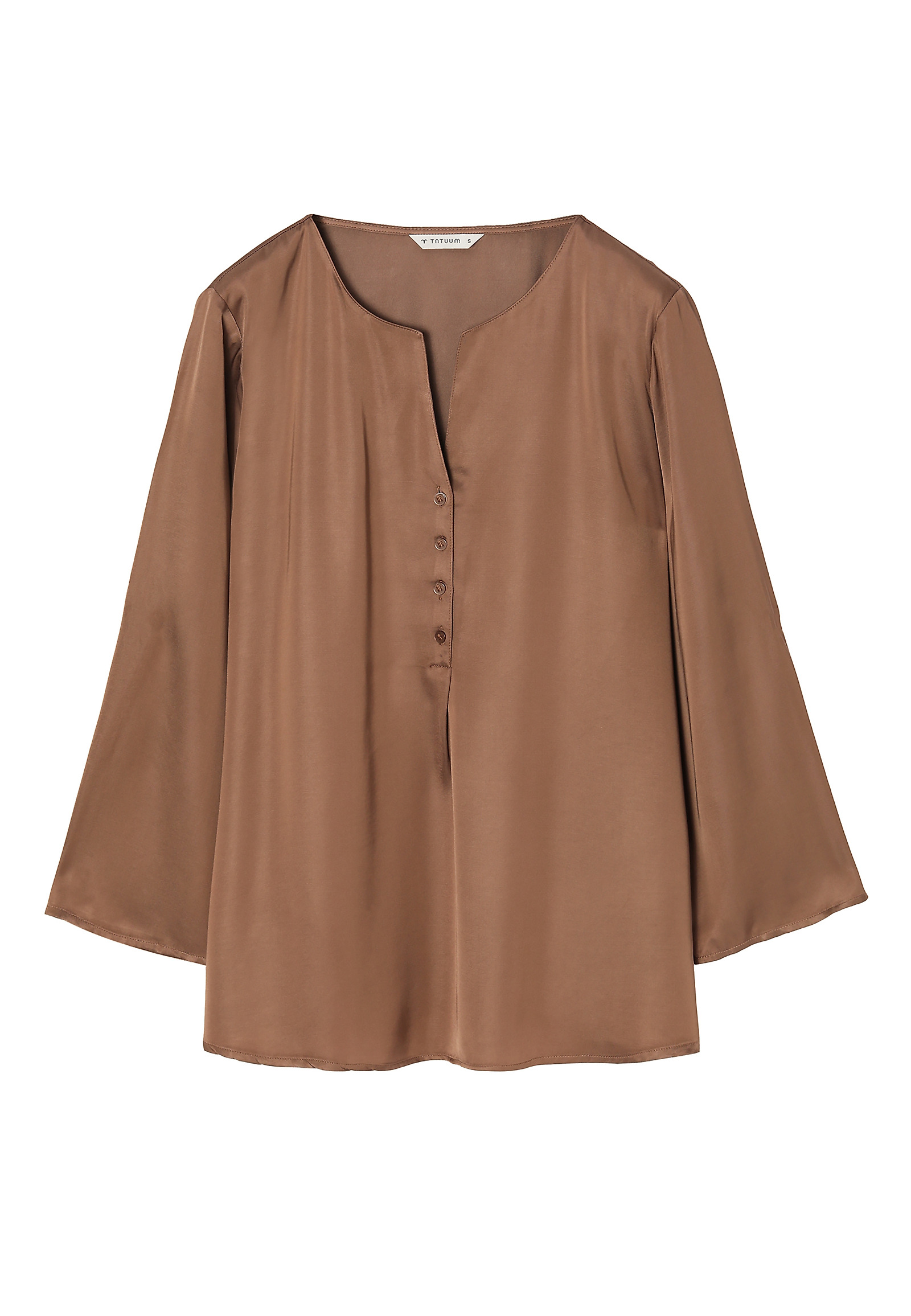 ŽENSKA BLUZA IZ VISKOZNEGA MATERIALA ISOLA ŽENSKA BLUZA IZ VISKOZNEGA MATERIALA ISOLA BEŽ 89765