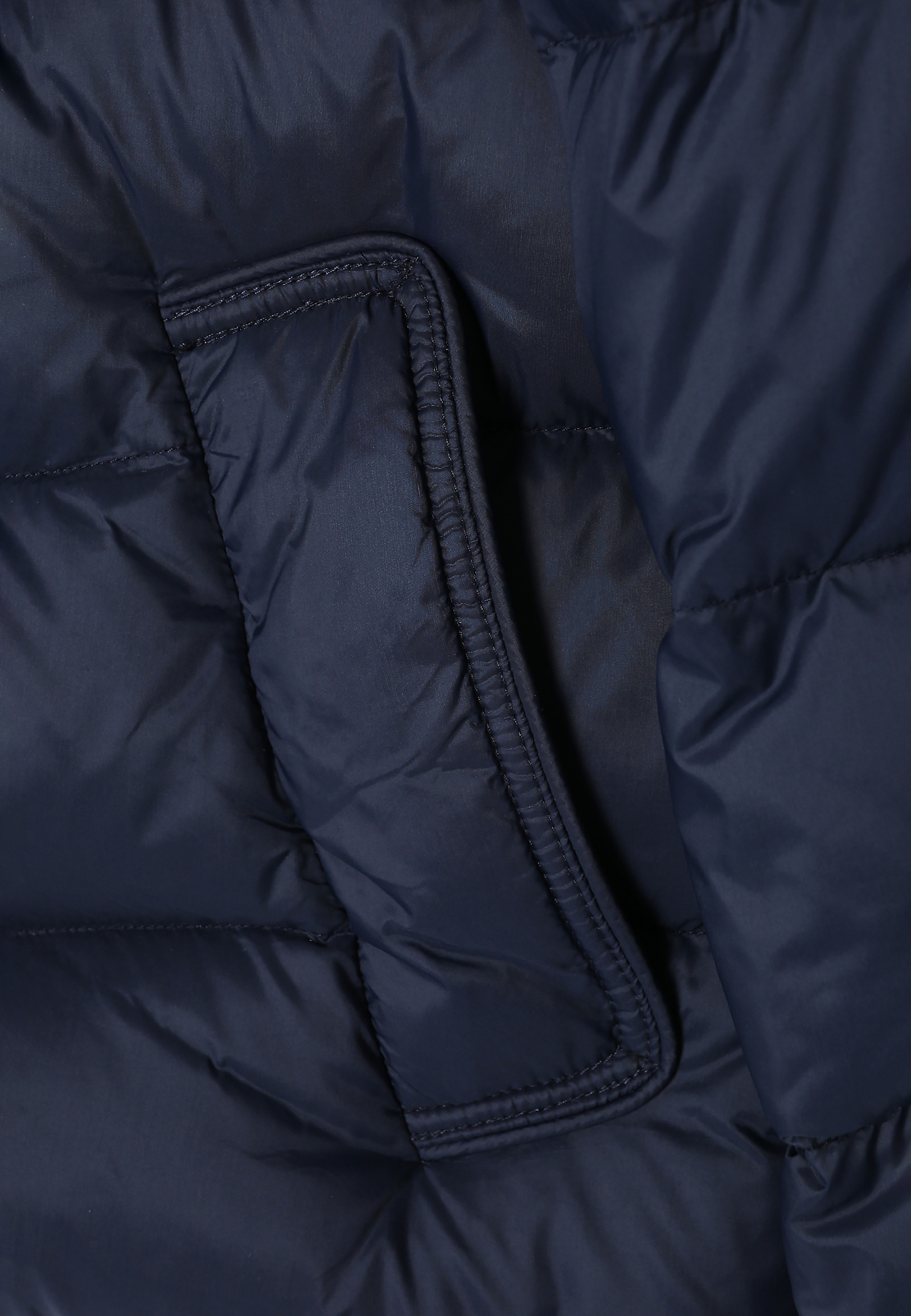 DOWN JACKET WITH STAND-UP COLLAR — MARONA DOWN JACKET WITH STAND-UP COLLAR — MARONA NAVY BLUE 104980