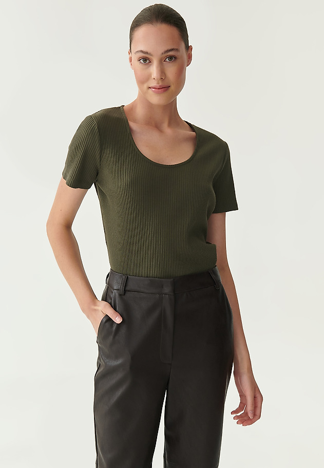 PROSTA BLUZKA DAMSKA FILOMI PROSTA BLUZKA DAMSKA FILOMI KHAKI 1