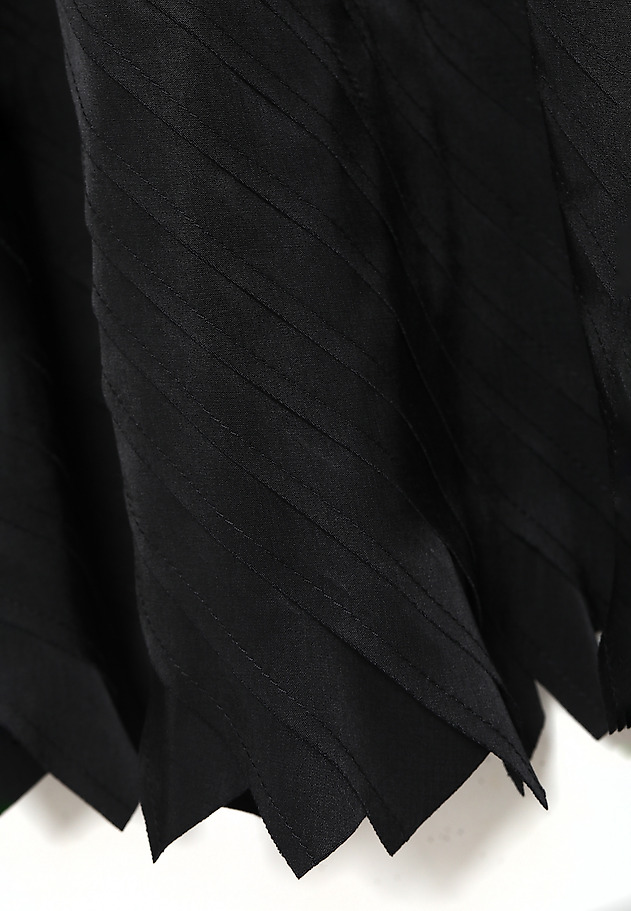 FUSTĂ DE DAMĂ, DIN ȚESĂTURĂ, CU CUSĂTURI DECORATIVE DAKNA FUSTĂ DE DAMĂ, DIN ȚESĂTURĂ, CU CUSĂTURI DECORATIVE DAKNA NEGRU 6