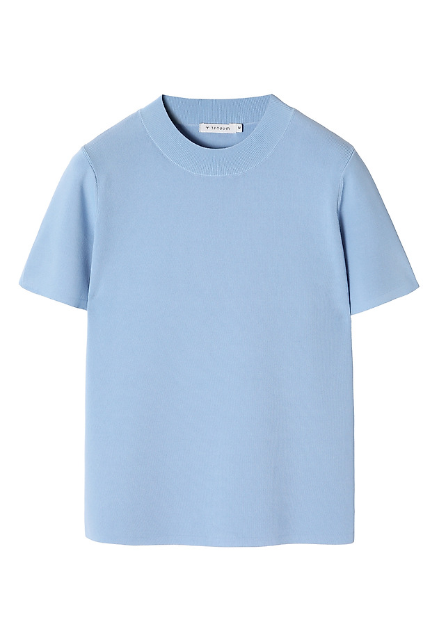 LADIES’ SHORT-SLEEVED BLOUSE - NORA LADIES’ SHORT-SLEEVED BLOUSE - NORA BLUE 5