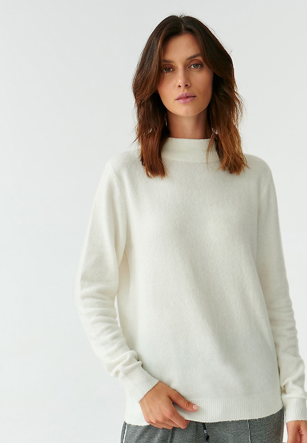 LAZA HÖLGYEK PULÓVERE Fél Turtleneck KUBIKO LAZA HÖLGYEK PULÓVERE Fél Turtleneck KUBIKO EKRÜ 3