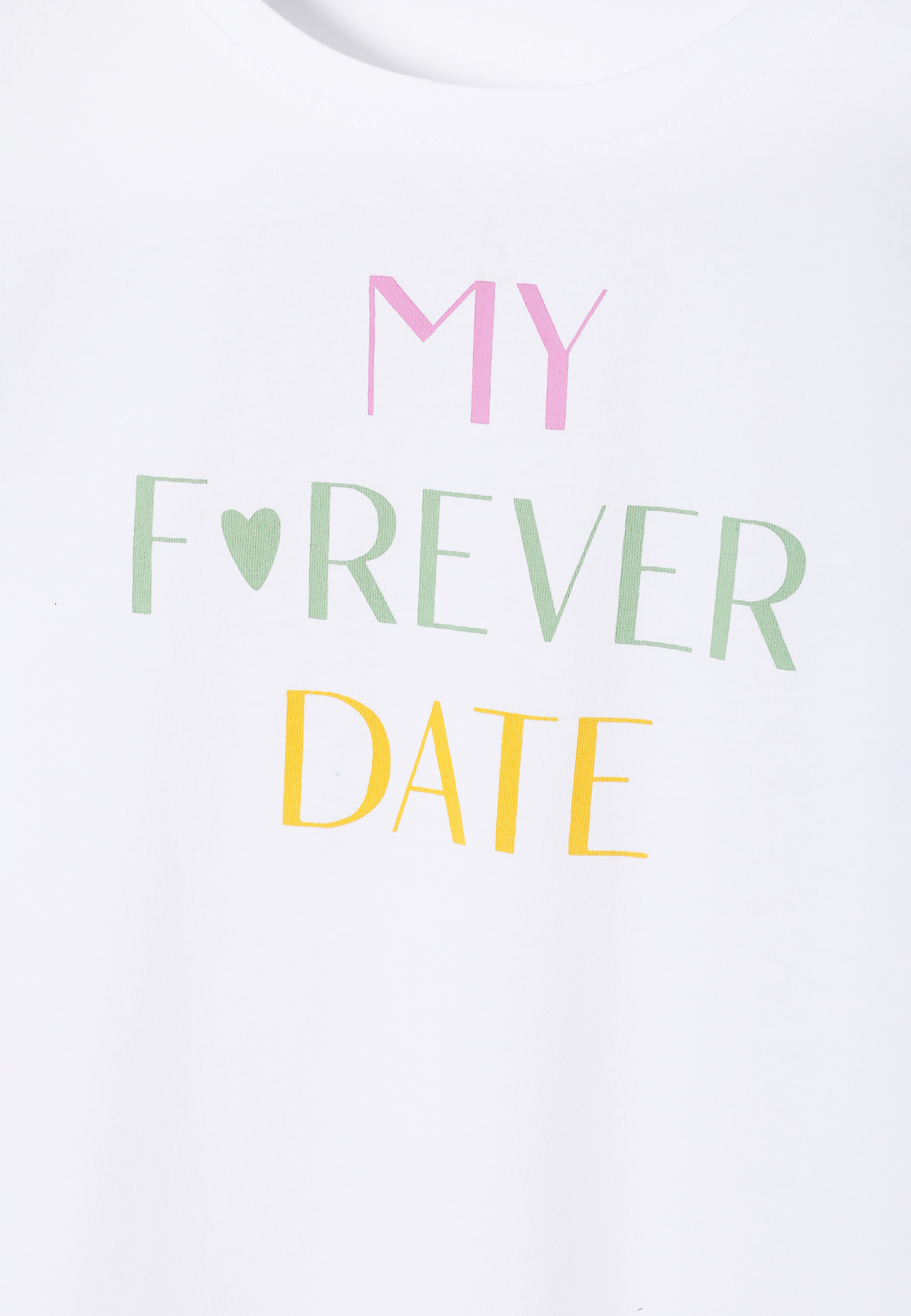 COMFORTABLE LADIES’ T-SHIRT WITH PRINTED INSCRIPTION - LIKE 1 COMFORTABLE LADIES’ T-SHIRT WITH PRINTED INSCRIPTION - LIKE 1 WHITE 103218