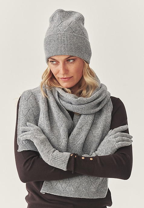 RĘKAWICZKI Z WEŁNY I KASZMIRU - MAGER RĘKAWICZKI Z WEŁNY I KASZMIRU - MAGER