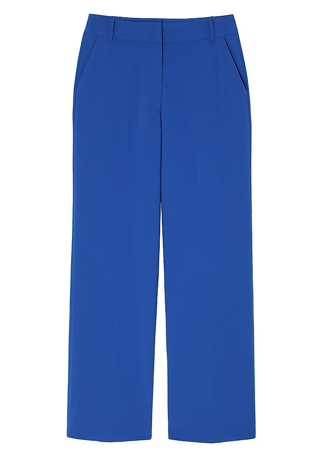 WIDE-LEG TROUSERS — ZARIANA WIDE-LEG TROUSERS — ZARIANA NIEBIESKI 8