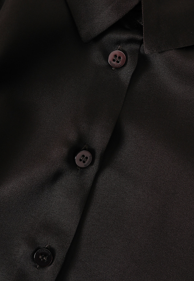 SATIN VISCOSE SHIRT - NIKA 1 SATIN VISCOSE SHIRT - NIKA 1 BROWN 7