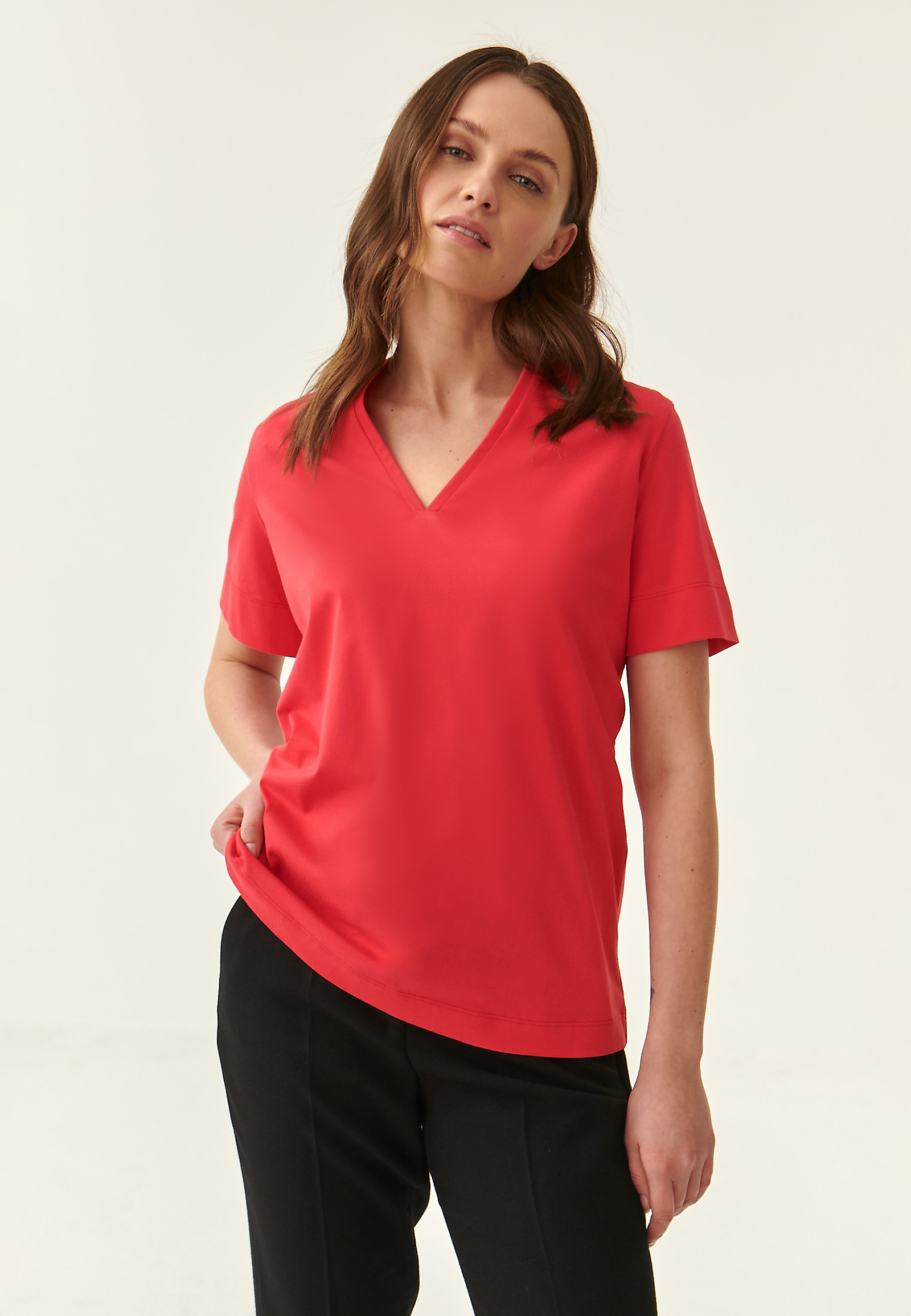 LADIES' BLOUSE PARTA LADIES' BLOUSE PARTA RED 85594