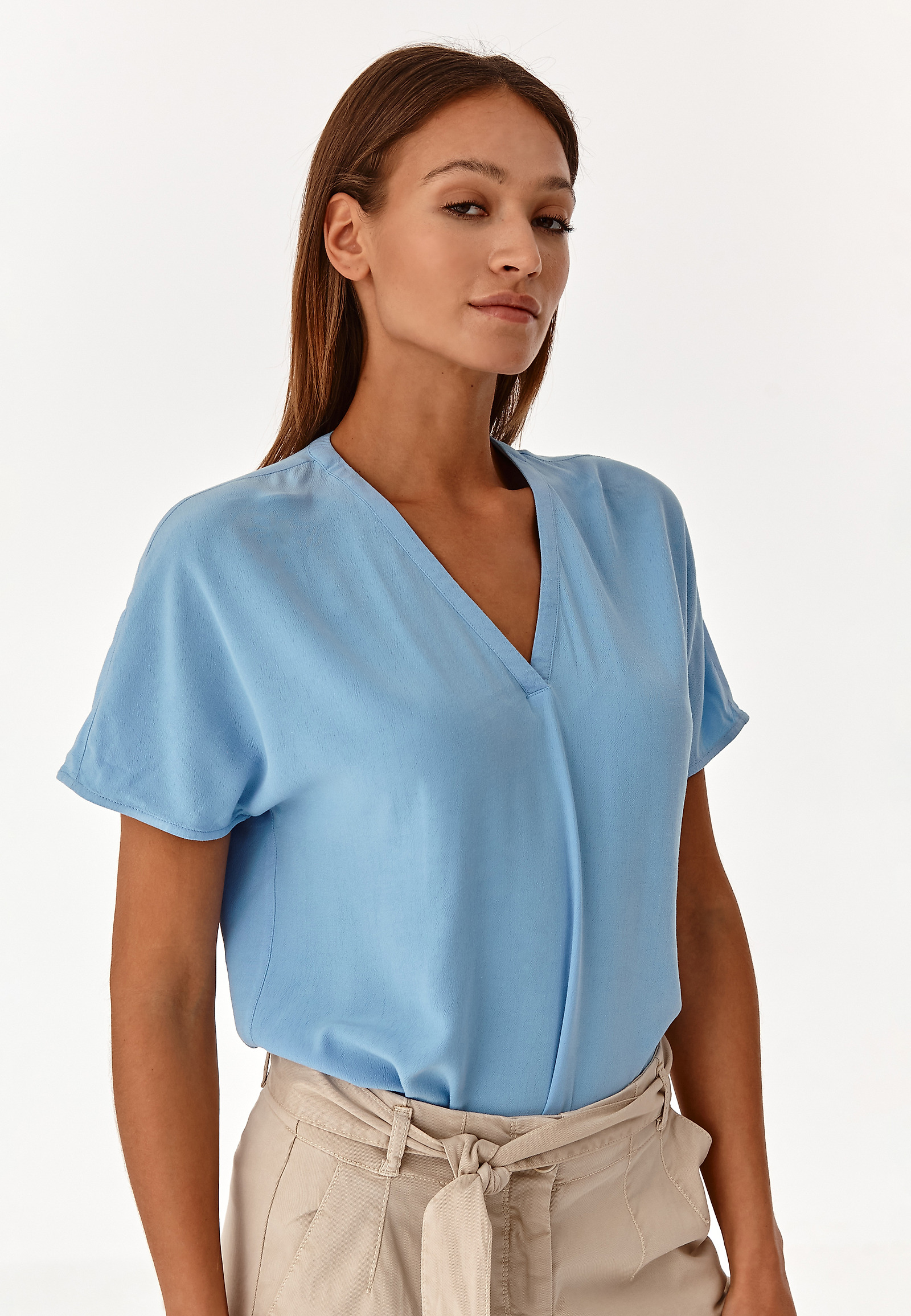 BLUZKA DAMSKA ALINDA BLUZKA DAMSKA ALINDA NIEBIESKI 77091