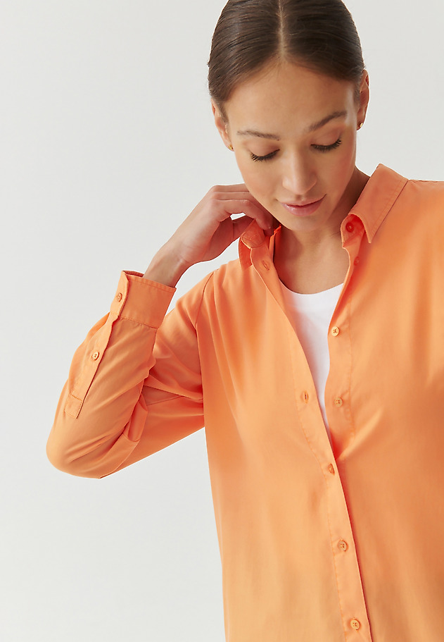 LADIES’ TUNIC-STYLE SHIRT - MALBA LADIES’ TUNIC-STYLE SHIRT - MALBA POMARAŃCZOWY 4