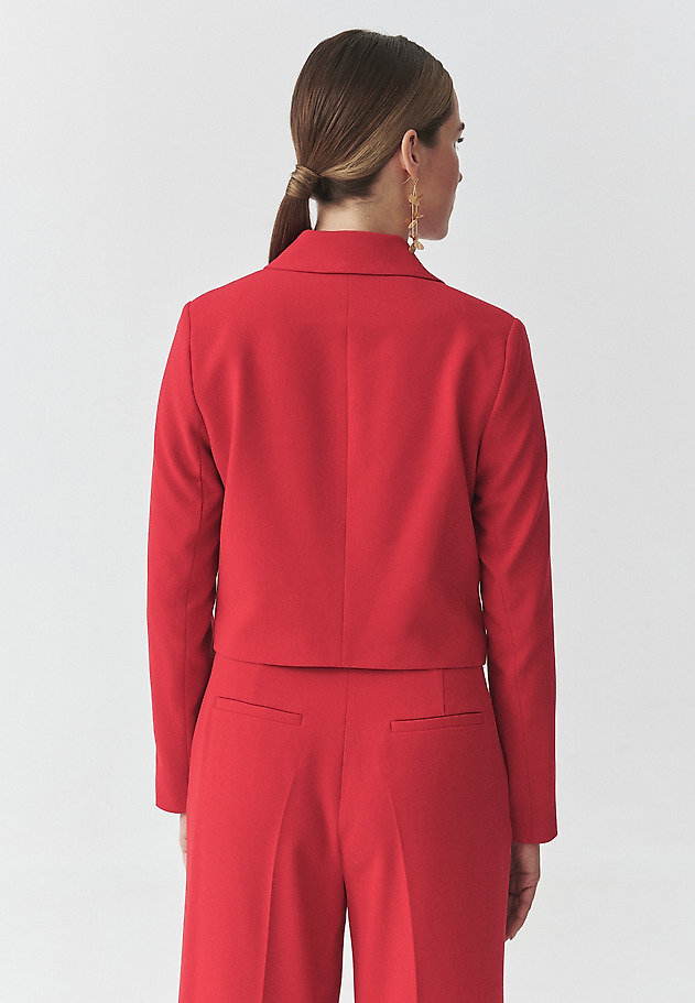 SHORT BLAZER — RENETAKIA SHORT BLAZER — RENETAKIA CZERWONY 3