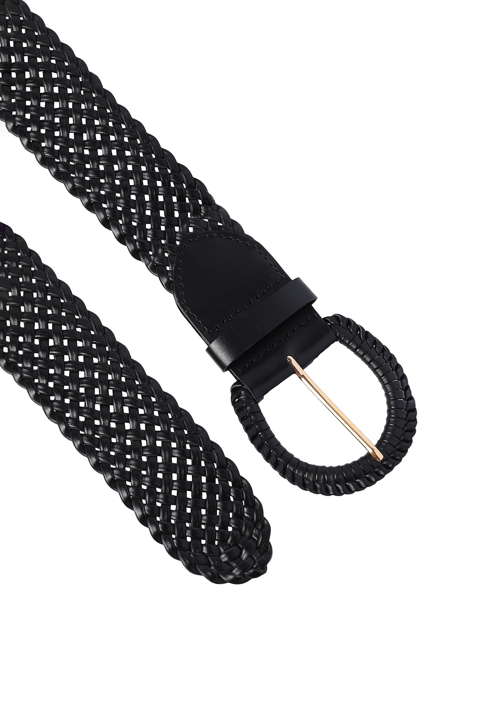 LADIES' BRAIDED BELT BRUNA LADIES' BRAIDED BELT BRUNA BLACK 95134