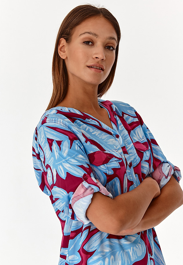LADIES' BLOUSE WITH HOOD JUNA LADIES' BLOUSE WITH HOOD JUNA MULTICOLOR 1