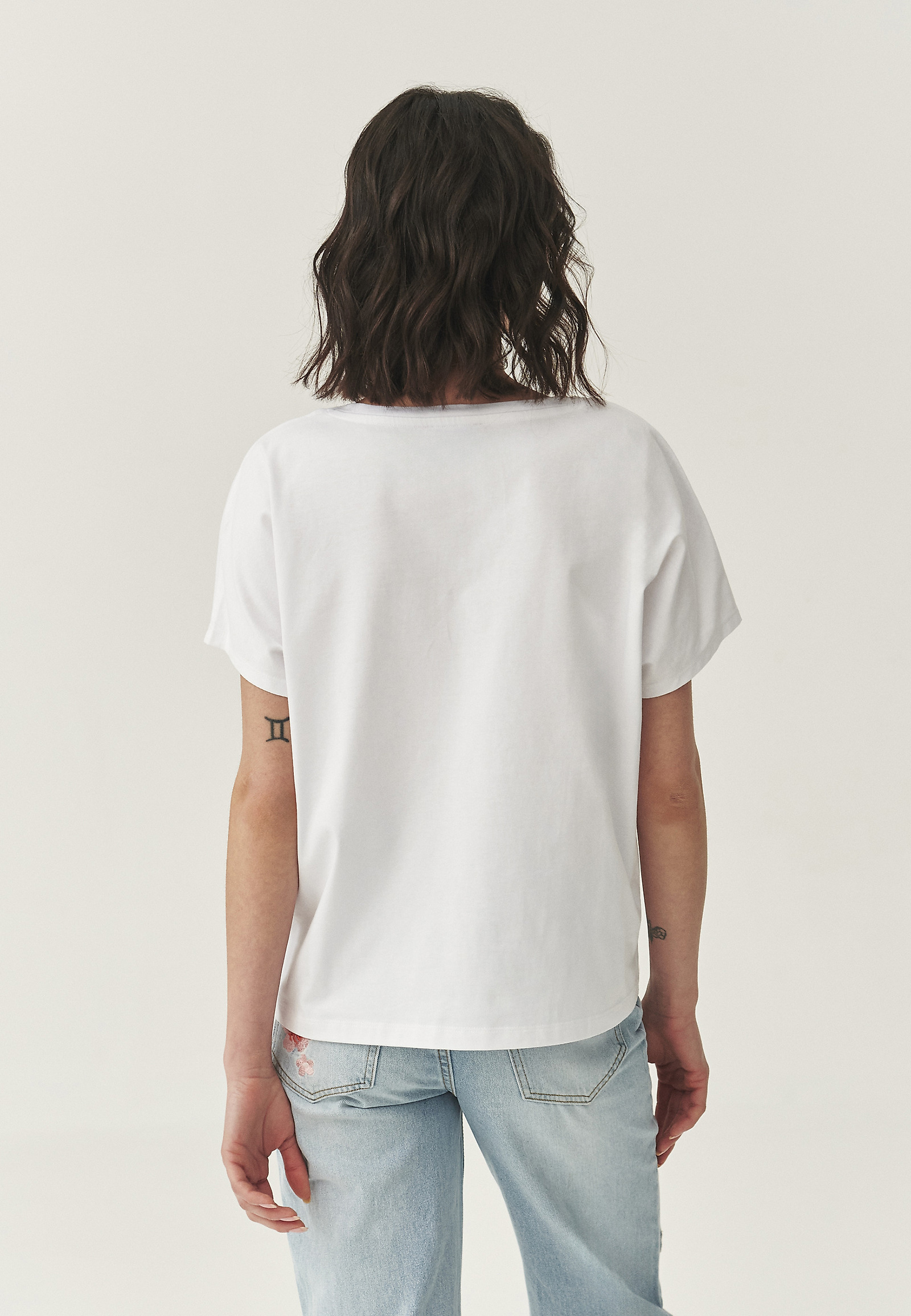 TRICOU DIN BUMBAC IMPRIMAT - NILS TRICOU DIN BUMBAC IMPRIMAT - NILS ALB 110621