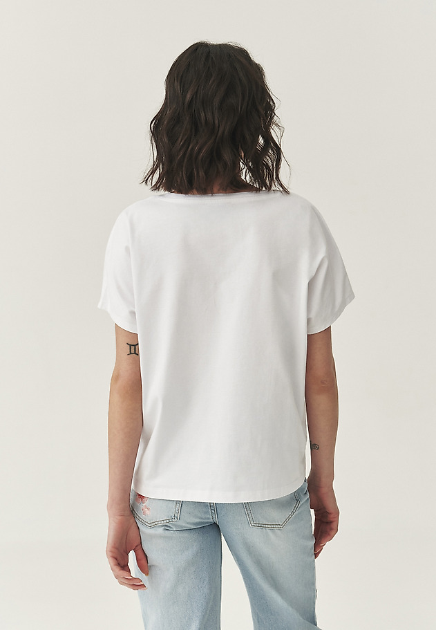 TRICOU DIN BUMBAC IMPRIMAT - NILS TRICOU DIN BUMBAC IMPRIMAT - NILS ALB 2