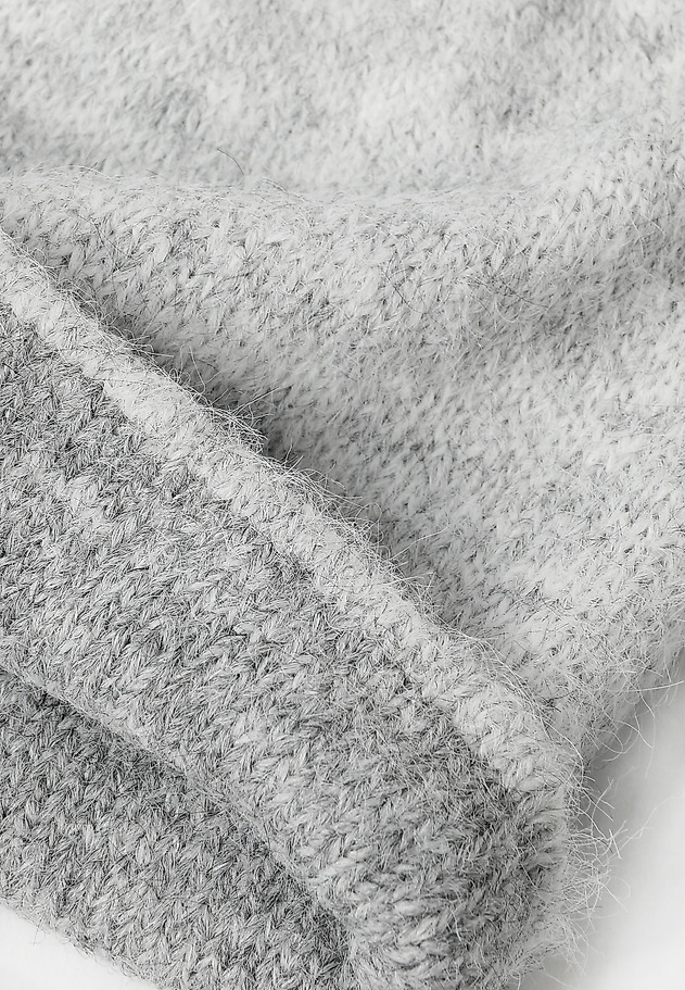 HAT WITH WOOL BLEND - DOVLY HAT WITH WOOL BLEND - DOVLY GREY 3