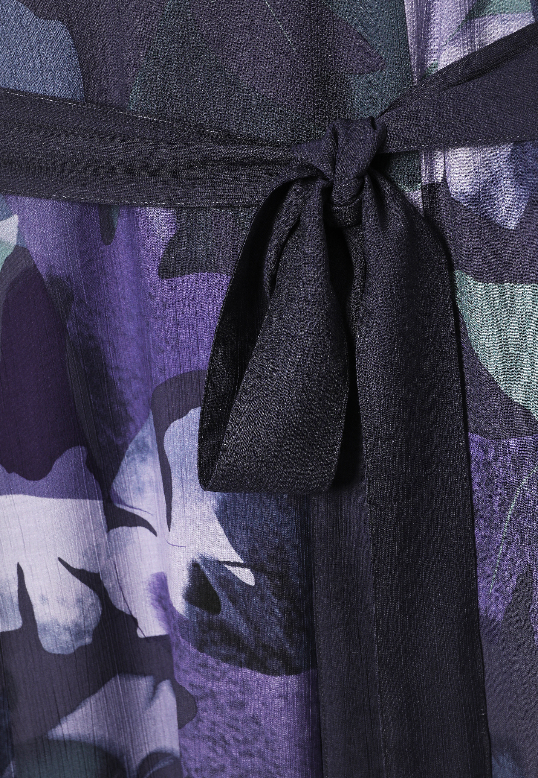 KRESZOWANA SUKIENKA MIDI Z AUTORSKIM WZOREM - TAVIS MULTIKOLOR 2