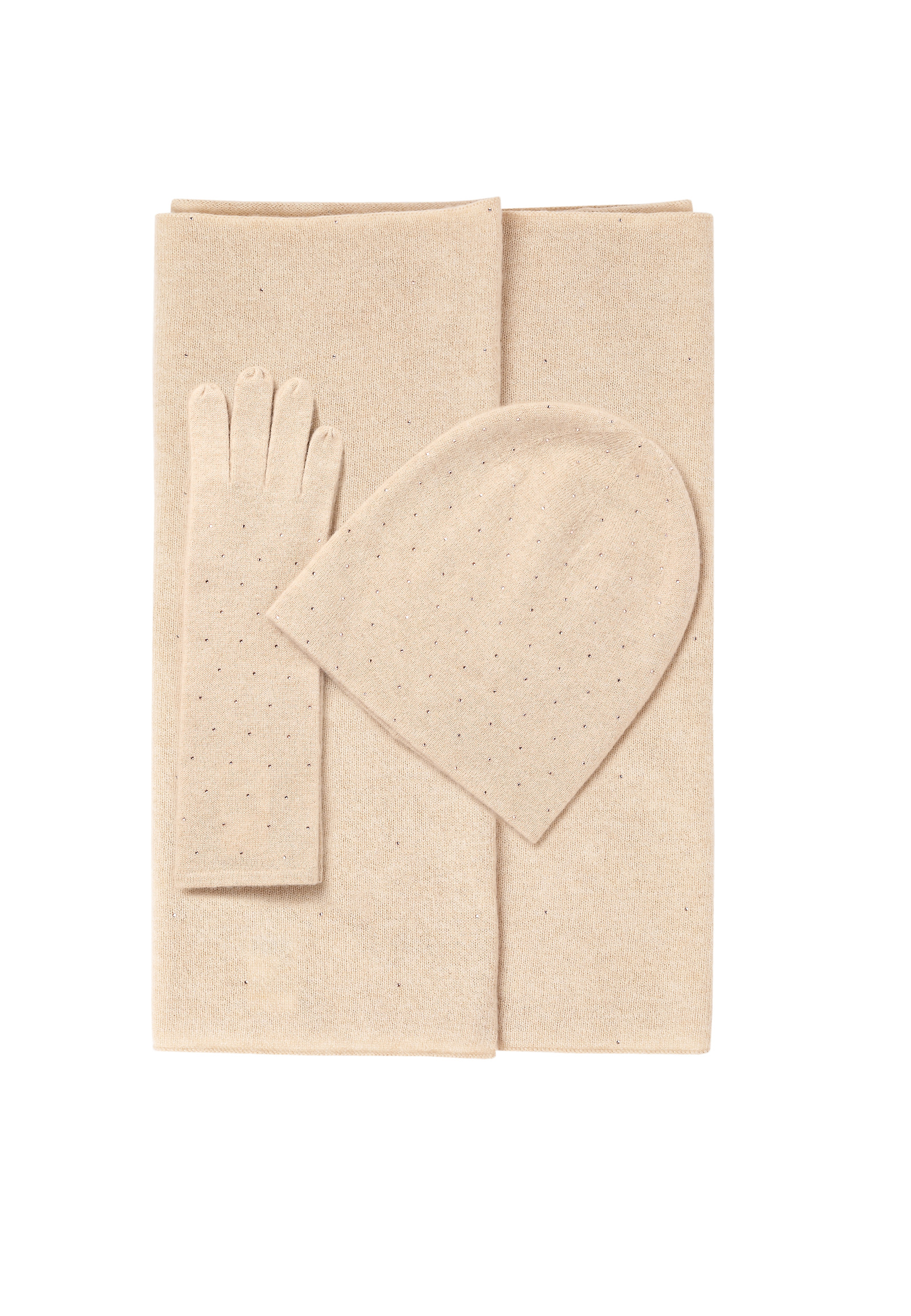 WOOL AND CASHMERE HAT - BIDI  WOOL AND CASHMERE HAT - BIDI BEIGE 116747