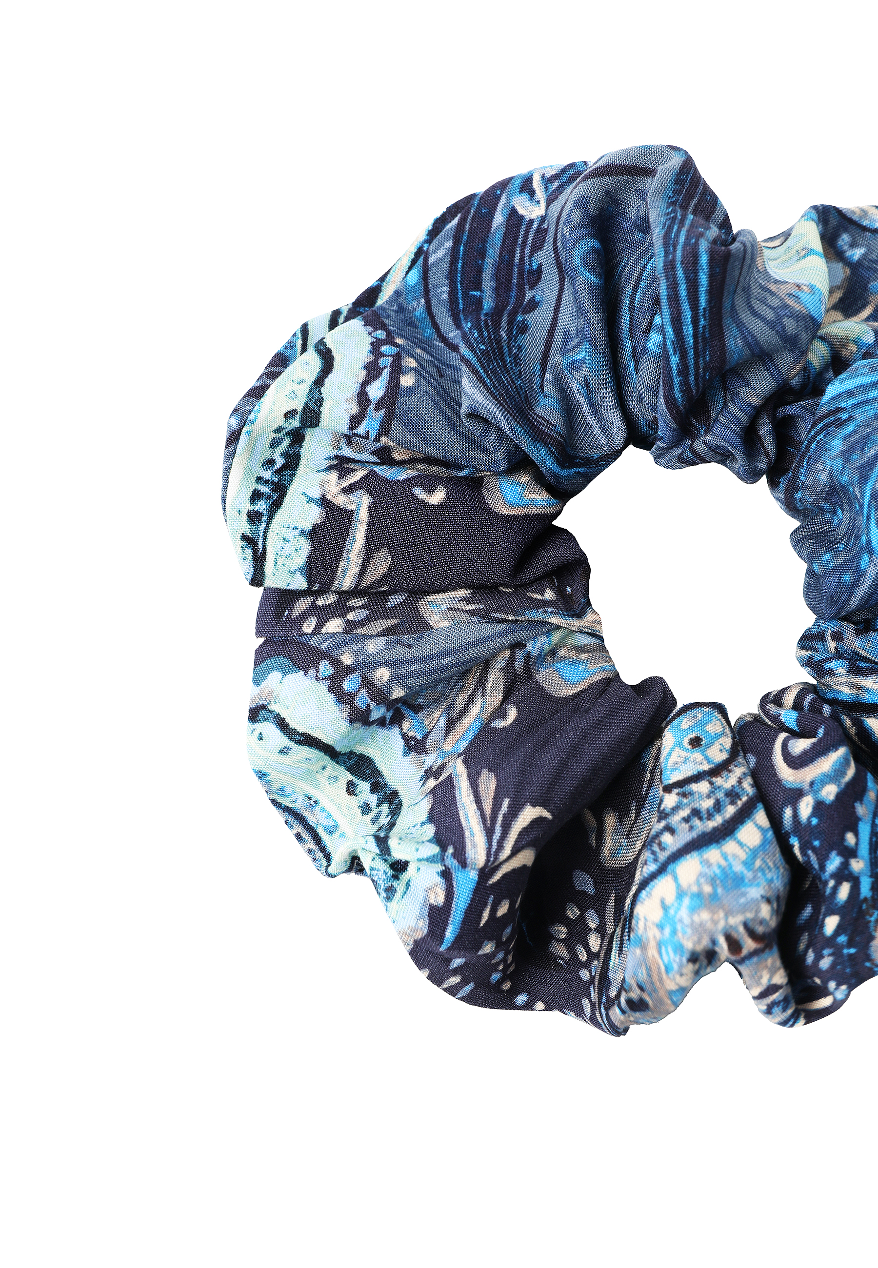 GUMKA TYPU SCRUNCHIE - TATUUMKA 8 GRANATOWY 2