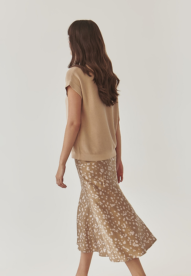 LADIES’ MIDI SATIN SKIRT - SATINI 1 LADIES’ MIDI SATIN SKIRT - SATINI 1 MULTIKOLOR 5