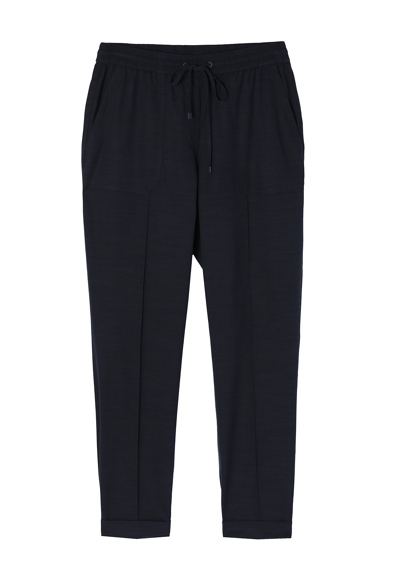 LADIES' TROUSERS WITH SEWN ON POCKETS SUMIKO LADIES' TROUSERS WITH SEWN ON POCKETS SUMIKO NAVY BLUE 87032