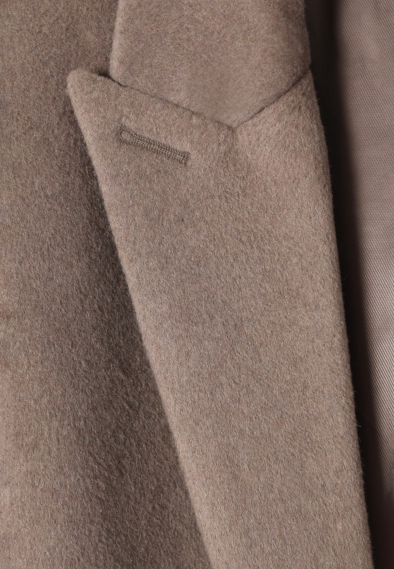 LONG SINGLE-BREASTED LADIES’ COAT WITH SPACIOUS POCKETS - MAWE LONG SINGLE-BREASTED LADIES’ COAT WITH SPACIOUS POCKETS - MAWE BEIGE 103792