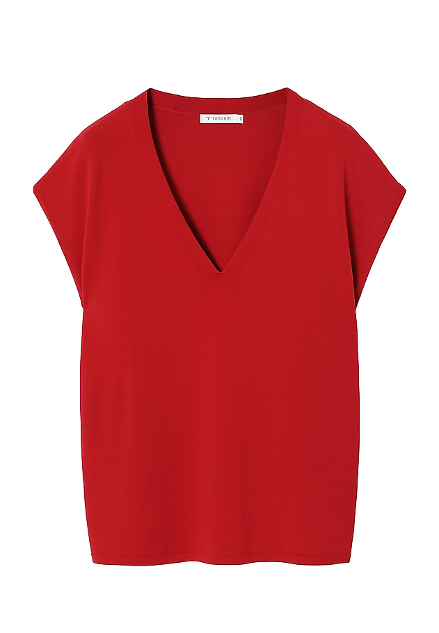 BLÚZKA Z VISKÓZOVEJ PRIADZE – ITO 1 BLÚZKA Z VISKÓZOVEJ PRIADZE – ITO 1 ČERVENÁ 7